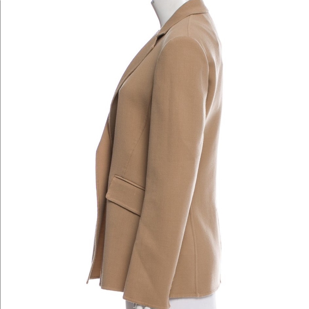 Theory Wool Camel Blazer - image 2